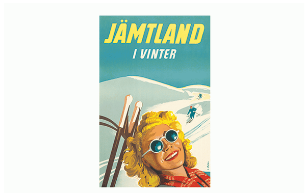 JÄMTLAND (Retroposter) | AL4 | Svetrend