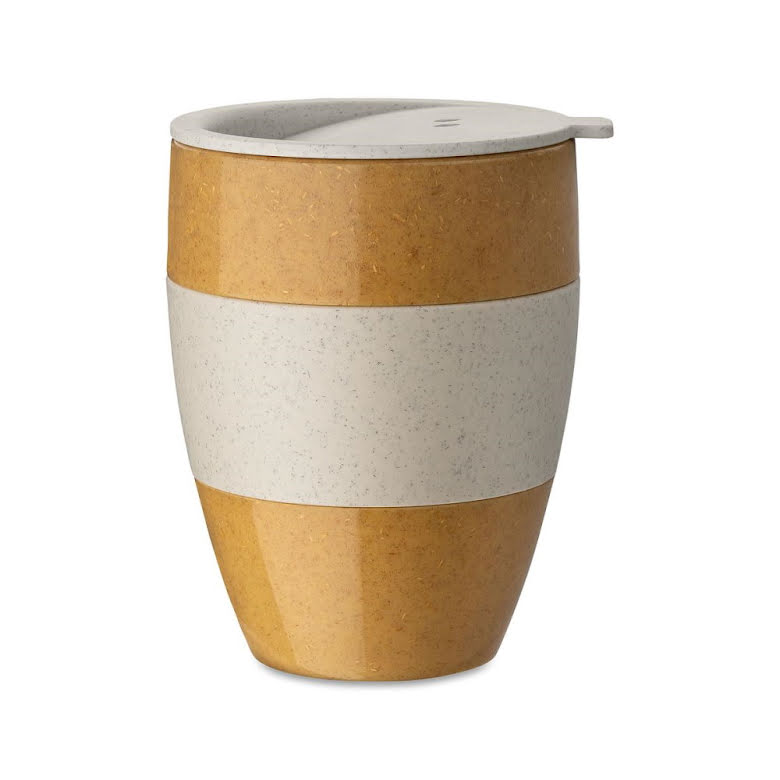 Aroma To Go 2.0 Isolerad mugg med lock 400ml Beige | 7589700 | Svetrend