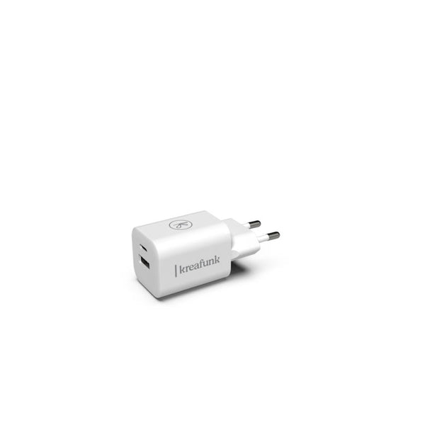 aDAPT Väggladdare USB-C / USB A Vit | KFSE01 | Svetrend