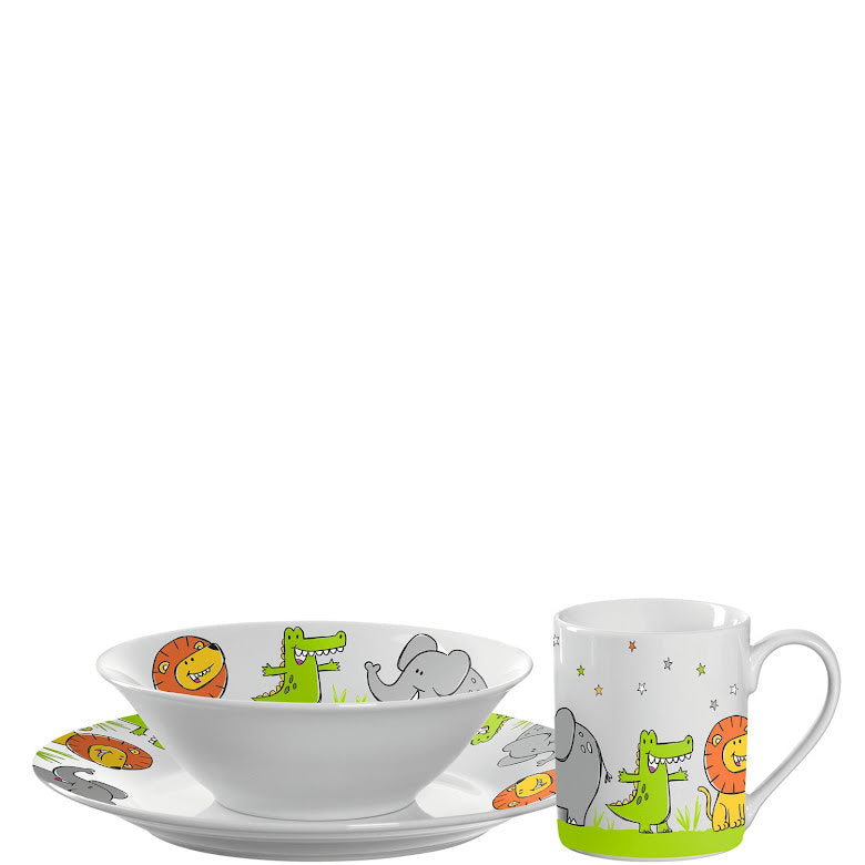 Bambini Set 3 delar Mugg, Tallrik, Skål | 018637 | Svetrend