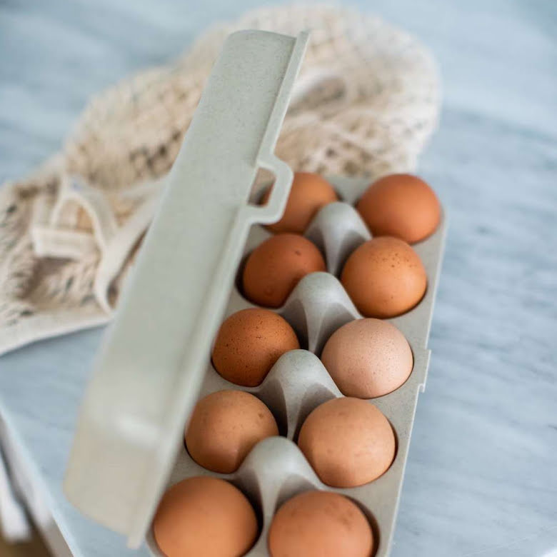 Eggs To Go Äggkartong för 10 ägg Beige | 7179700 | Svetrend