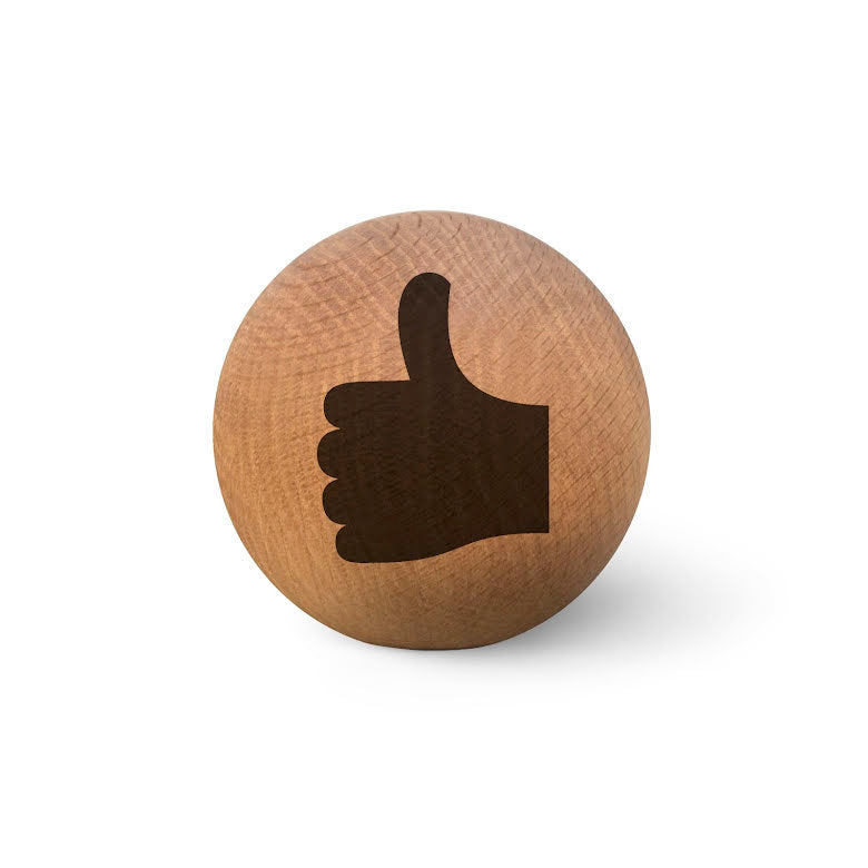 Emojiboll Thumbs Up 7 cm Ek | SC8008 | Svetrend
