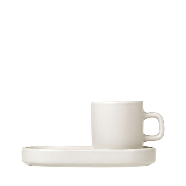 PILAR, Set 2 st Espressomuggar, Moonbeam | 63703 | Svetrend