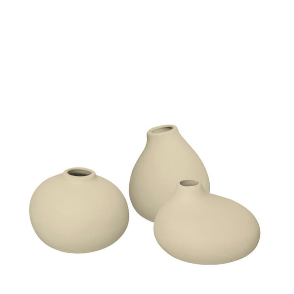 Nona Set med 3 Vaser Vanilla | 66515 | Svetrend