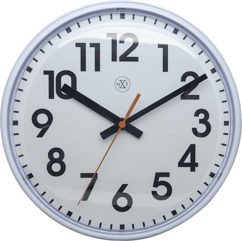Peter Väggklocka ø26cm Vit | 7308WI | Svetrend