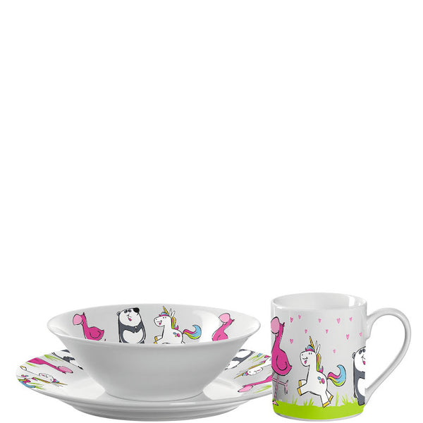 Bambini Set 3 delar Mugg, Tallrik, Skål | 018642 | Svetrend