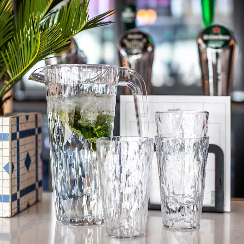 CLUB Superglas Karaff 1,5l Transparent grey | 3687540 | Svetrend