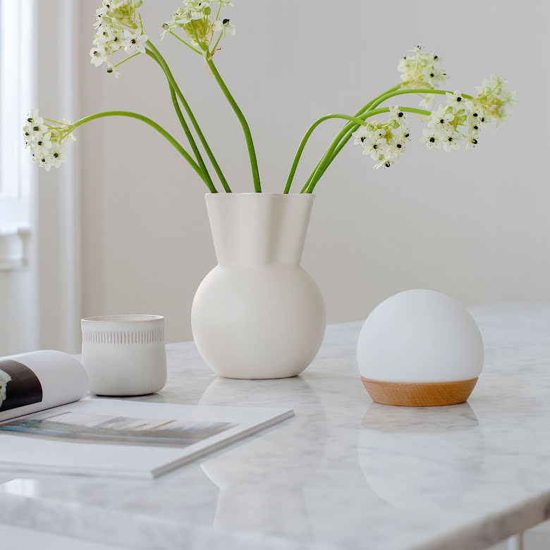 Vas Eva Stoer Nielsen 19,7 cm Vit | 1076 | Svetrend